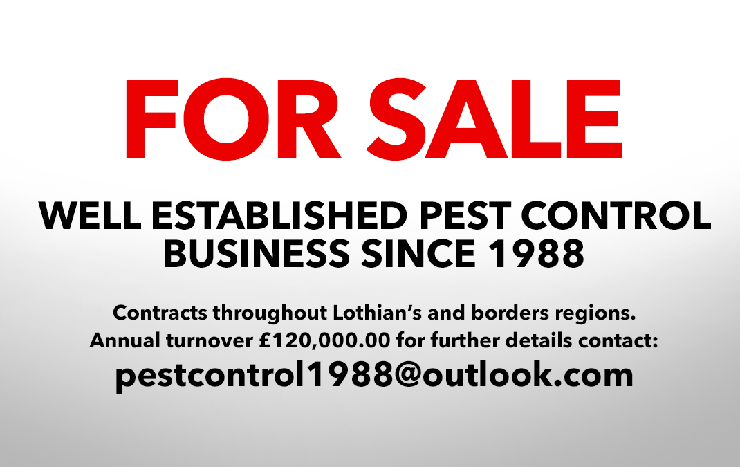 For Sale Well Established Pest Control Business Pest Control News
